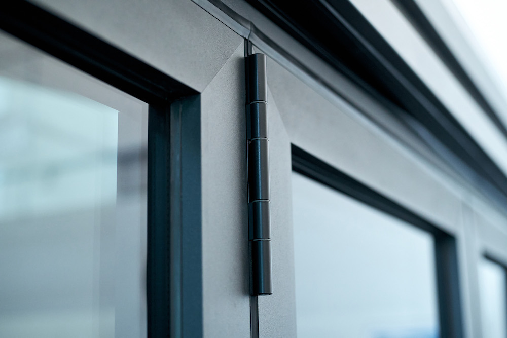 Fenster mit Aluminiumverkleidung